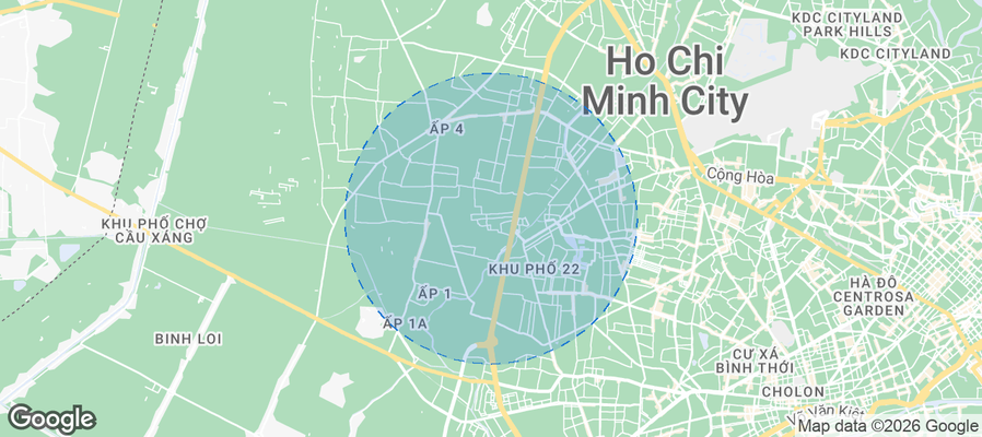 Quan Binh Thanh Airbnb map